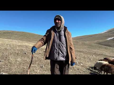 BUZ KESEN SOĞUKLAR GECE BARINACAK BİR ÇADIR BULDUK
