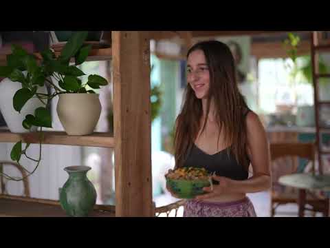 Last Days of Summer Cooking a Banana Flower and Building My