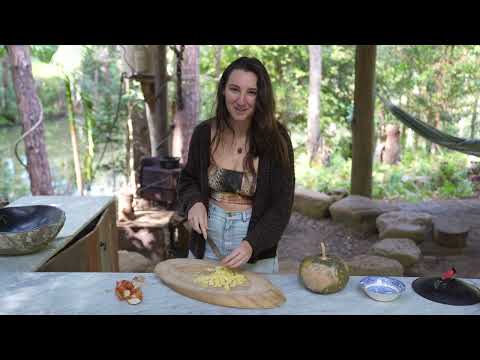 My Countryside Cabin Cooking from a Garden Harvest and
