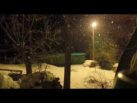 Müzik Eşliğinde Kar Yağışı Snowfall that soothes the soul
