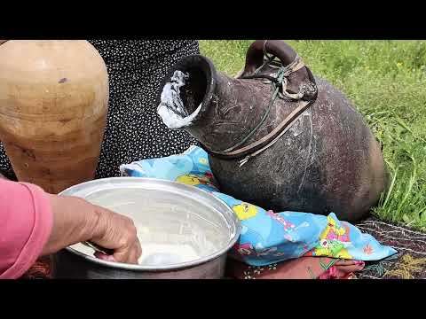 Making Cheese Butter Sunflower Bread in the Highlands