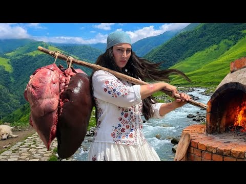 Mountain Village Feast Traditional Lamb Fresh Bread