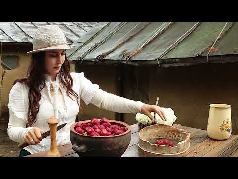 Baking Strawberry Bread for a Rustic Morning Breakfast