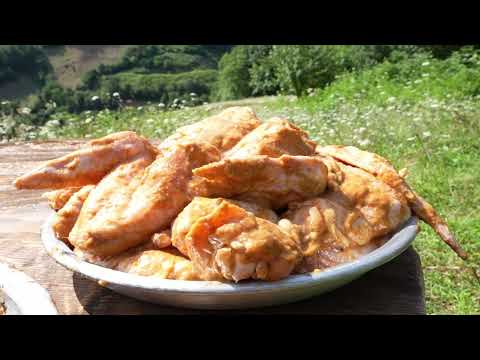 Grill chicken wings in the oven Country food recipes