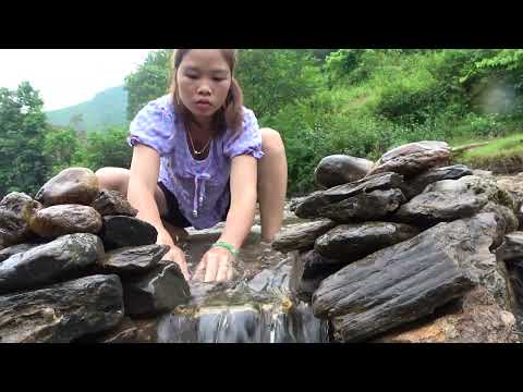 How to make a great fish trap stacking fish trap stones