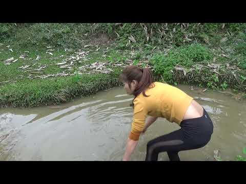 Exciting fishing Using a large capacity pump to pump