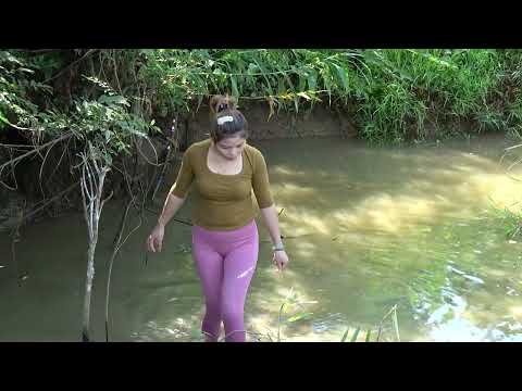 Fishing Video Experiment to Drain Abandoned Lake The