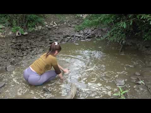 Fishing in The Wild Pumping Water Outside the Natural