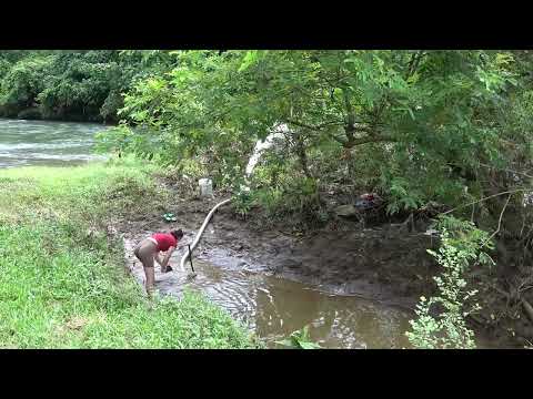 FishingTechniques The Smart Girl Uses a Motor to Release