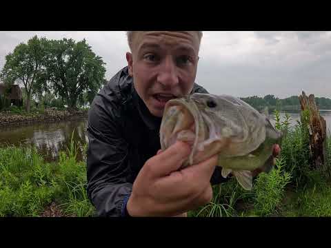 Catching Living DINOSAUR Fish with ROPE Fishing Hiking