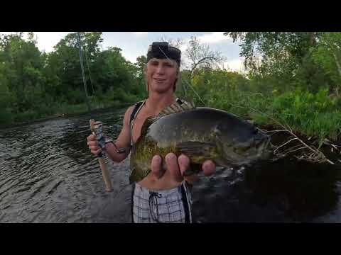 Backwoods Fishing Adventure Smallmouth Bass Musky Camping