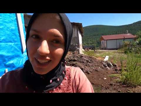 DAĞ EVİNDE GÖZLEME YAPTIK KARIŞIK TURŞU KURUMU BİRDE BÖYLE