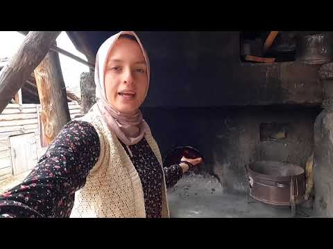 KÖYDE EKMEK YAPMA TELAŞI VAR ÖRDEK YAVRULARI BUZAĞILAR