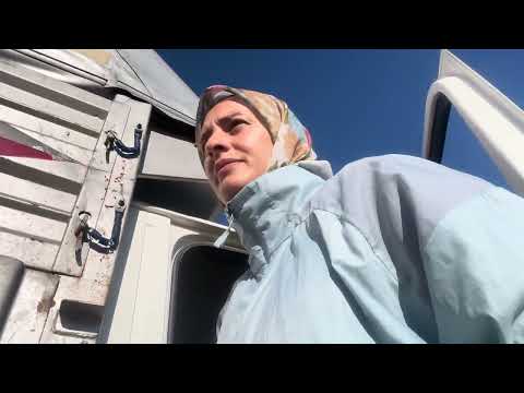 YÜKSEK DAĞLARDA KÖY YAŞAMI KOYUNLAR KIRKILDI BALYA TAŞIMAA