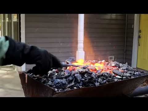 Forging a Boar Spear with Salvage from the USS Missouri