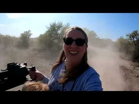 TANK CAMPING IN DESERT Flame throwers Hunting Arrowheads