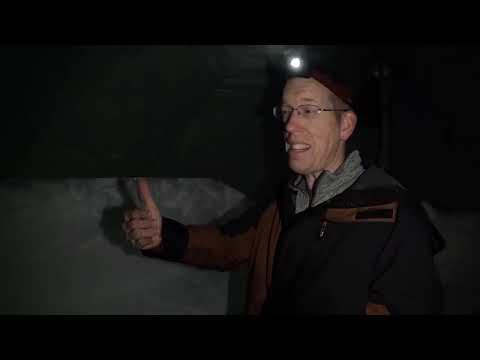 Camping Under the Snow in Survival Shelter