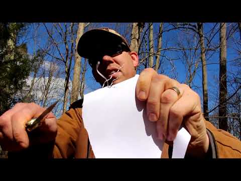 Unbreakable Pocket Knife Destruction Test Buck 110 review