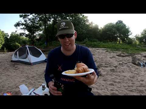 Catfish Catch Clean Cook CAMP Back Country Camping Fishing
