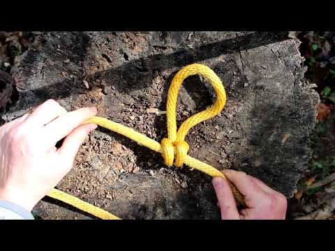Most Useful Knot How to Tie Alpine Butterfly Knot Loop Bend