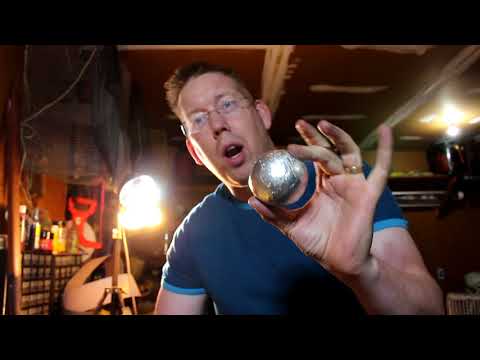 Super Polishing Aluminum Foil Balls Doing the Japanese foil