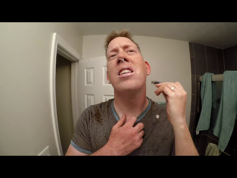 Me and Tommy get a haircut time lapse No Shave November is