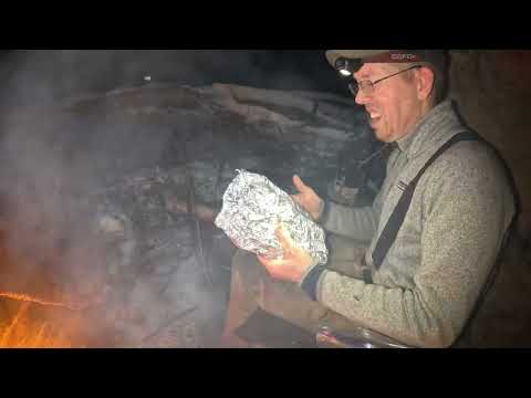 No tent No sleeping bag Extreme Winter Survival Camping 0F
