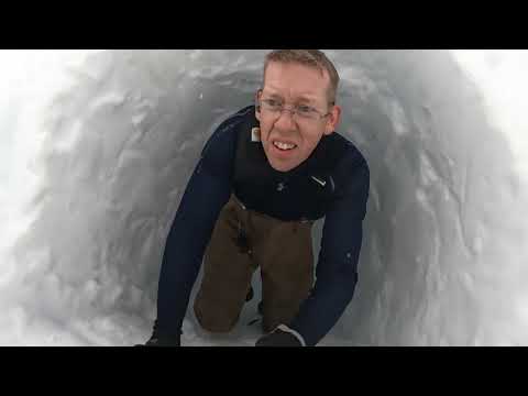 Survival Camping 9ft 3m Under Snow Giant Winter Bushcraft