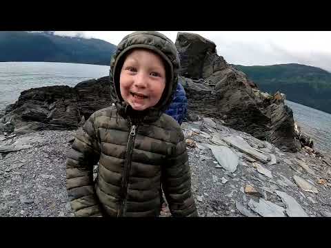 Camping Hiking Fishing in Alaskan Rain Forest