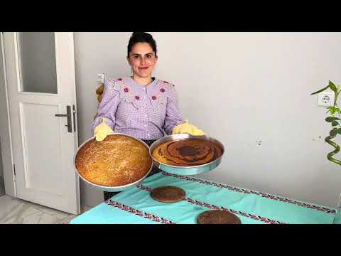 Köy Hayatı Patatesli Bazlama Havuçlu Tarçınlı Kek