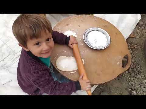 25 Kg Undan Deste Deste Yufka Ekmek Yaptık Geleneksel Köy