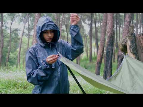 Deep Forest Solo ASMR Camping in Rain Solo Camping Nature