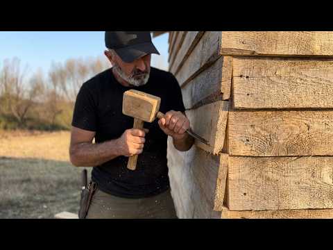 Man Builds Amazing Wood House Only Using Hand Tools Start