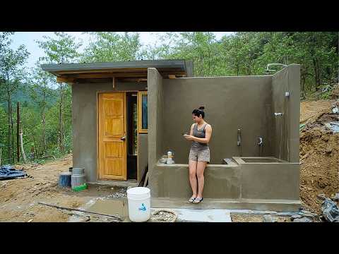 Young Woman Builds DREAM VILLA in the Jungle in 10 months