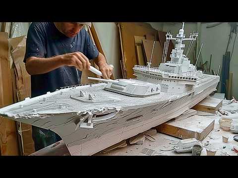 Man Builds Hyperrealistic RC Warship at Scale OPV 1800