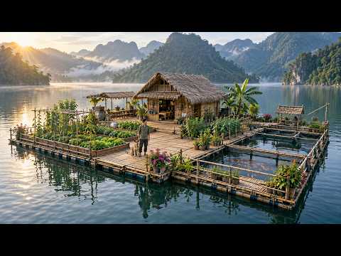 He Left Civilization to Build a Floating Self Sustaining