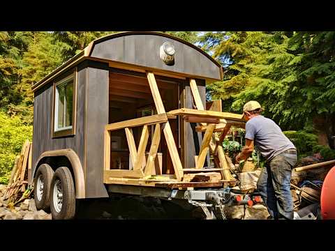 Man Builds Amazing DIY CARAVAN Start to Finish Build by