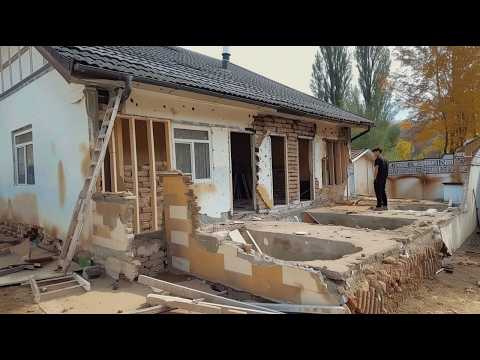 Man Buys Old 8 Room HOUSE and Renovates It Back to New