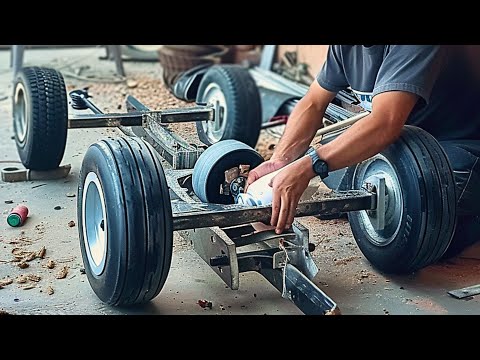 Man Builds Amazing Go Kart From an Old Toy Car Start to
