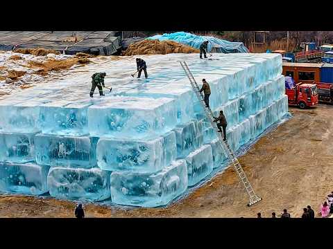 How a 500M Ice City is Built in 30 Days Mega Construction