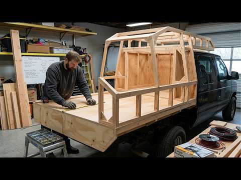 Man Builds DIY Truck Camper for ONLY 800 Start to Finish by