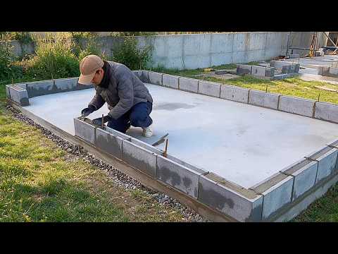 Man Builds Amazing WORKSHOP With Garden In His Backyard