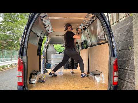 Building Amazing DIY CAMPERVAN in 50 Days Start to Finish