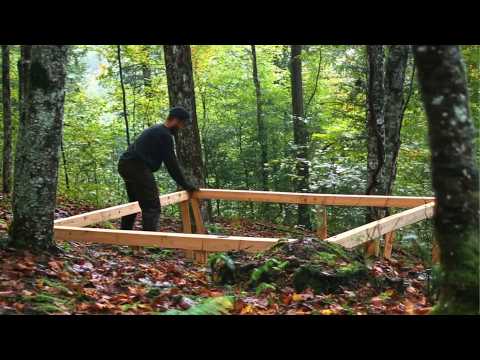 Man Builds Amazing DIY Wood Cabin in the Forest Start to
