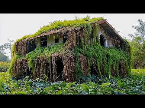 Three Men Clean 70 Year Old Buried House and Give It a