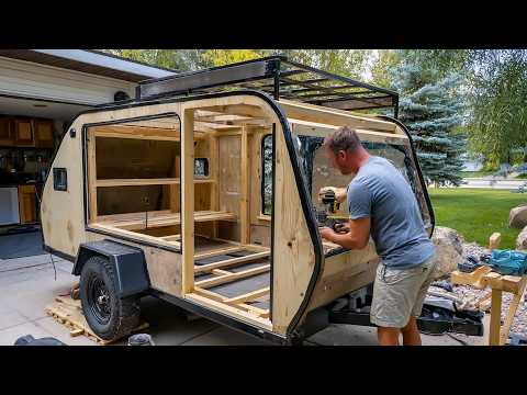 Man Builds Amazing DIY MICRO CAMPER Under 3 500 Start to