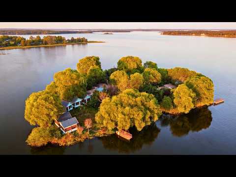 Man Buys Abandoned Island and Turns it into a Spectacular