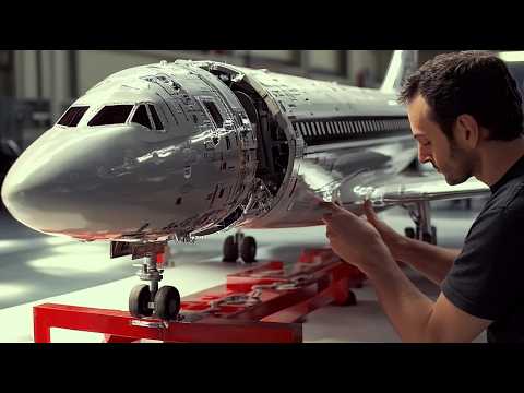 Man Builds GIANT 20 FOOT RC Jet Plane Pilatus PC 24 Replica