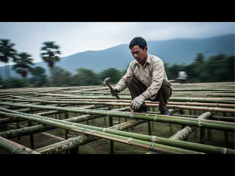 Friends Build Off Grid BAMBOO HOUSE in Just 90 Days Start