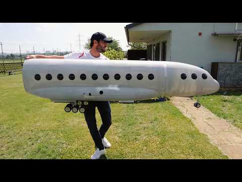 Man Spends a Year Building Hyperrealistic RC Plane at Scale